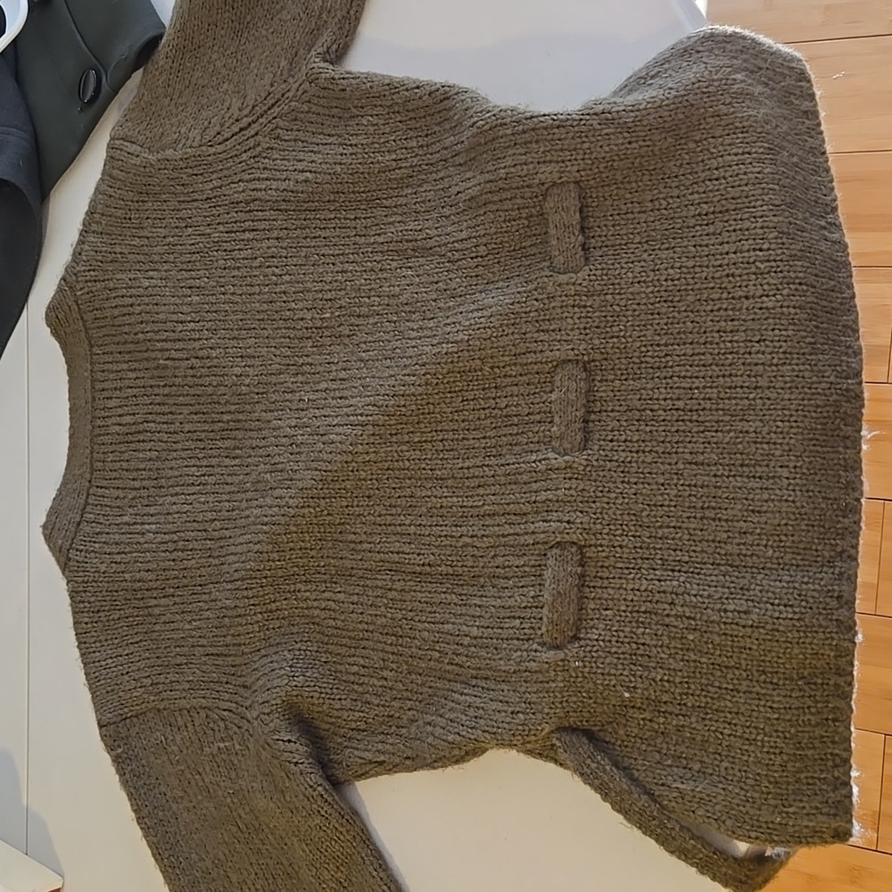 Yoga wrap sweater. - Picture 7 of 7
